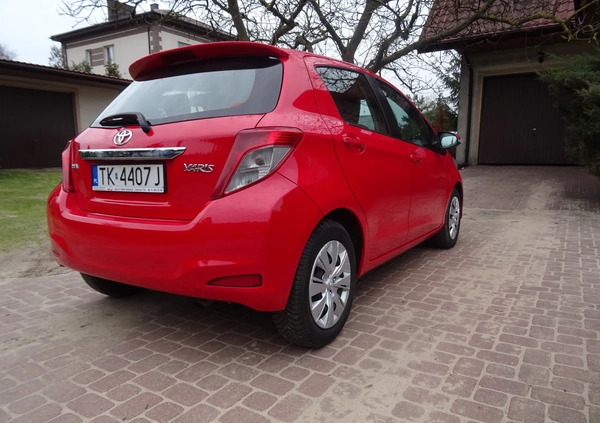 Toyota Yaris cena 27900 przebieg: 148040, rok produkcji 2012 z Ciechanowiec małe 277